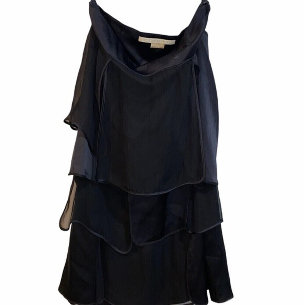 Stella McCartney black strapless dress size 42